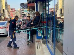 Zonguldak’ta otomobilin çarptığı kadın markete girip alışveriş yaptı