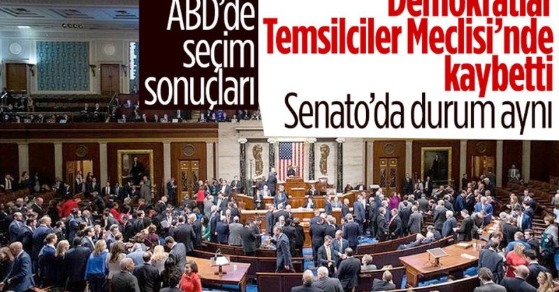 ABD’de Cumhuriyetçiler, Temsilciler Meclisi’nde çoğunluğu sağladı
