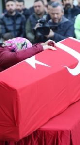 Ordu’da köpeklerden kaçarken ölen işçi için tören yapıldı