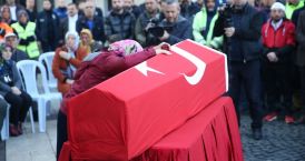 Ordu’da köpeklerden kaçarken ölen işçi için tören yapıldı