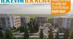Sosyal konut projesinde ikinci etap kura takvimi belli oldu