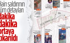 Taksim’deki bombalı saldırıyı yapan teröristin olay yerine geliş görüntüleri yayınlandı